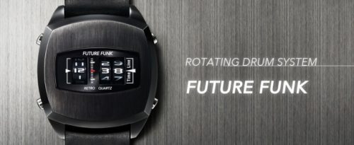 昔懐かしローラー式腕時計「FUTURE FUNK」 ontime | move 修理工房併設